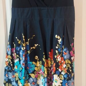 Vibrant Floral Midi Dress